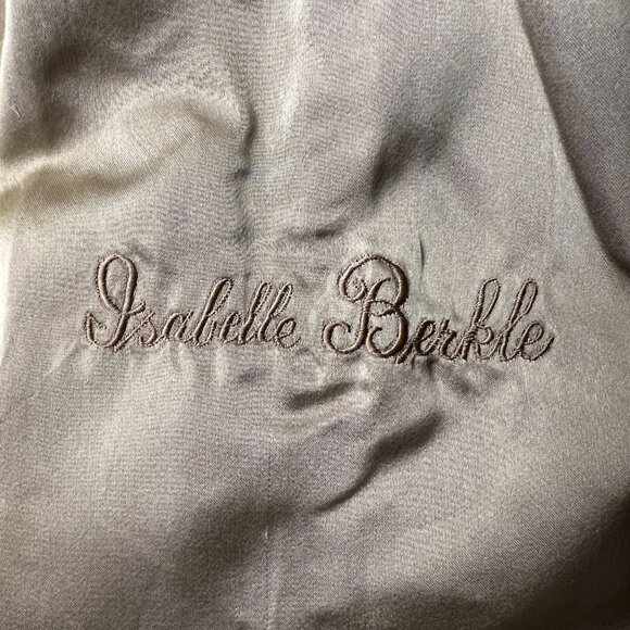 Vintage Zinman Furs Genuine Mink Coat with Fox Collar Belted Luxury Fur Jacket - Picture 10 of 15